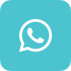 A blue background with a white logo of whatsapp.